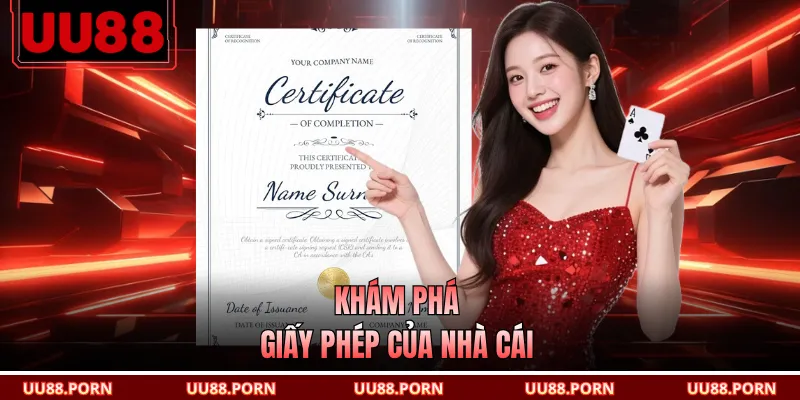 Khám phá giấy phép của nhà cái